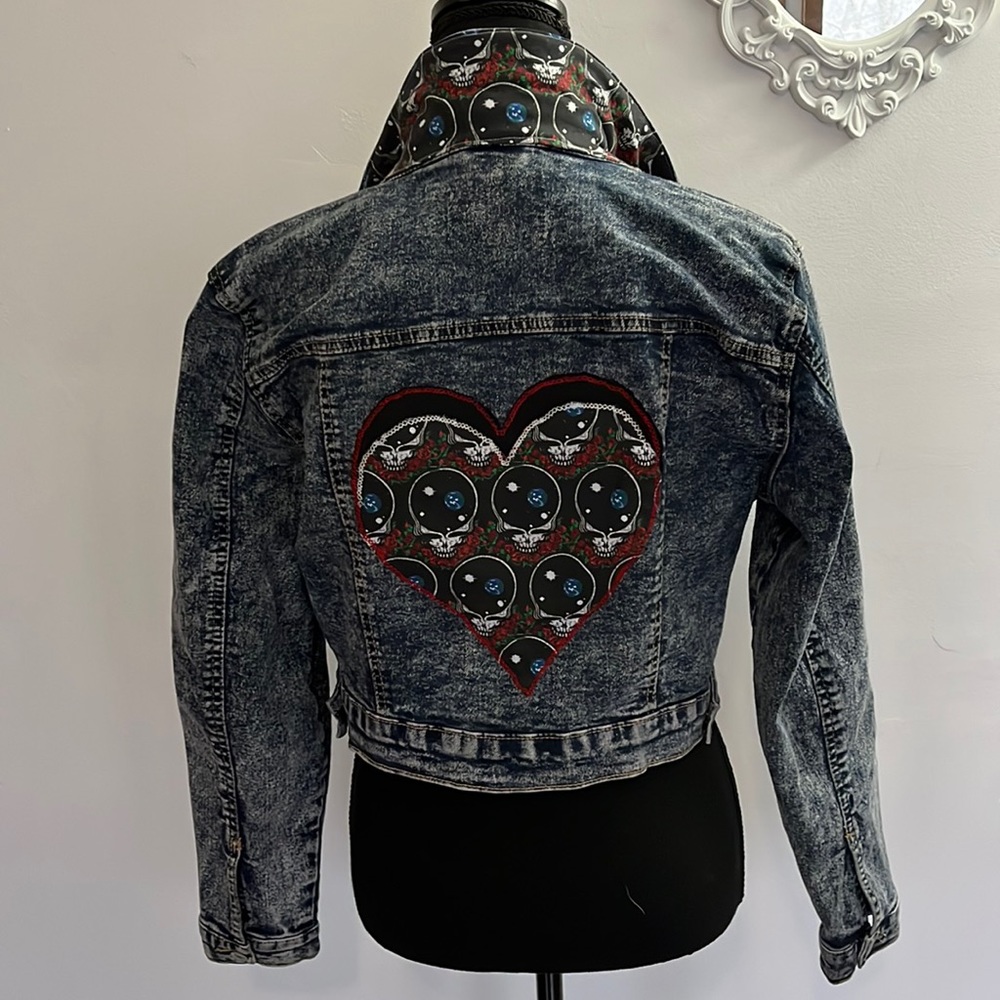 Denim Grateful Dead Custom Jacket